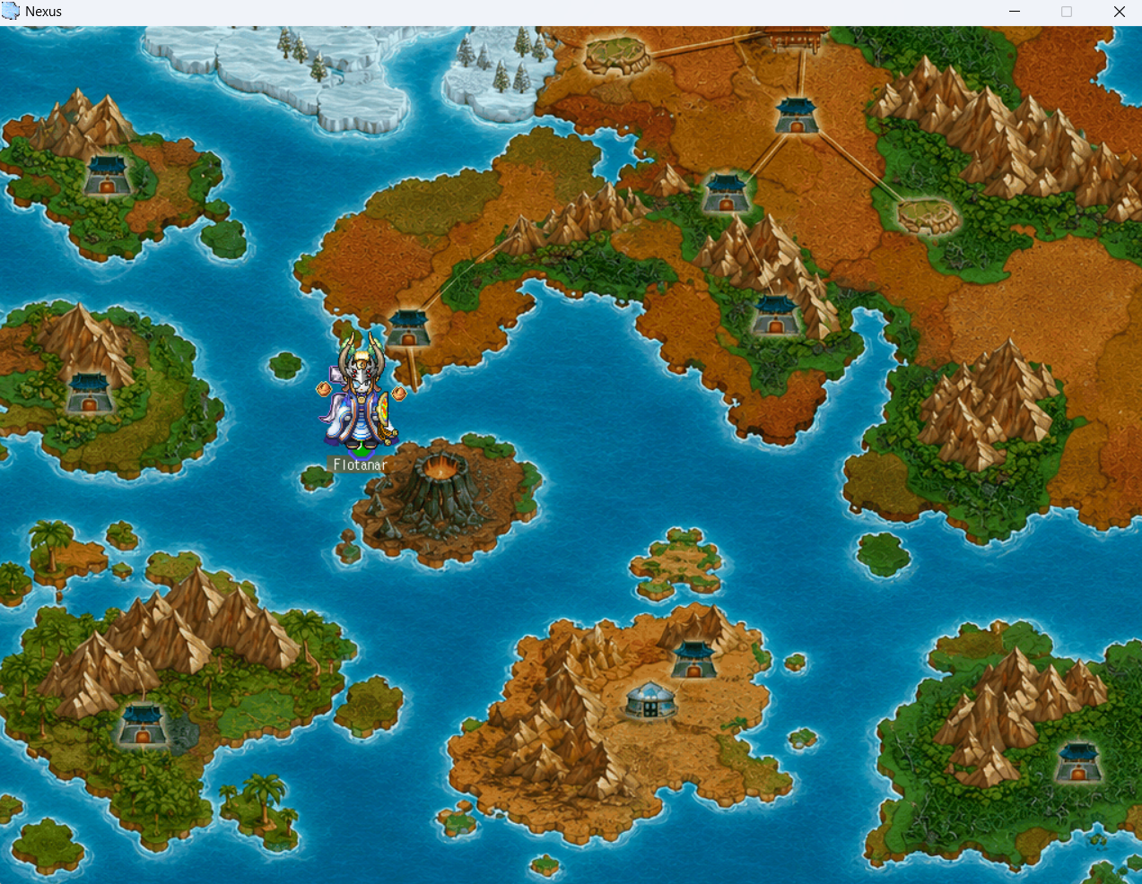 Contoh world map baru hasil modifikasi client
